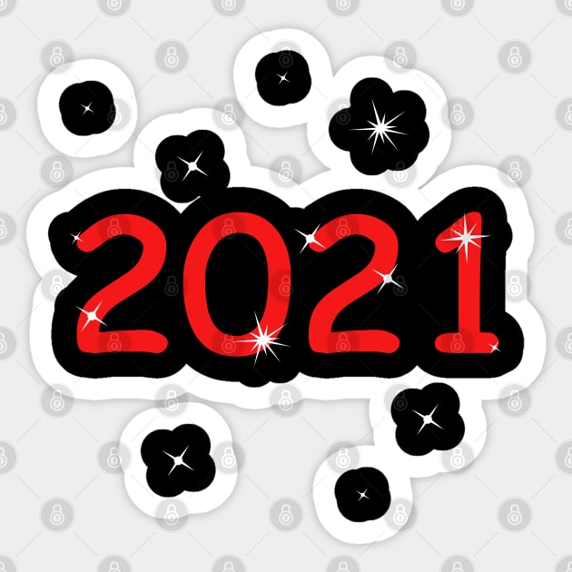 2021 New Year Sticker by grafinya